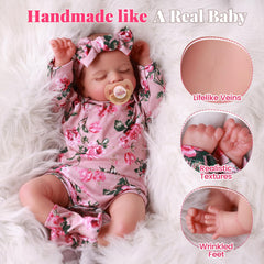 BABESIDE 20 inch soft cloth body for gentle, lifelike touch