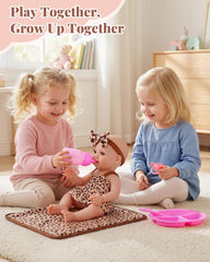 BABESIDE two-style doll clothes for mix-and-match fashion and dressing practice.