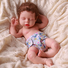 BABESIDE flowers pattern doll diapers, brighten outfits and ease swapping.