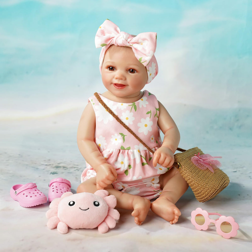 BABESIDE bag pink, keeps accessories organized for portable play