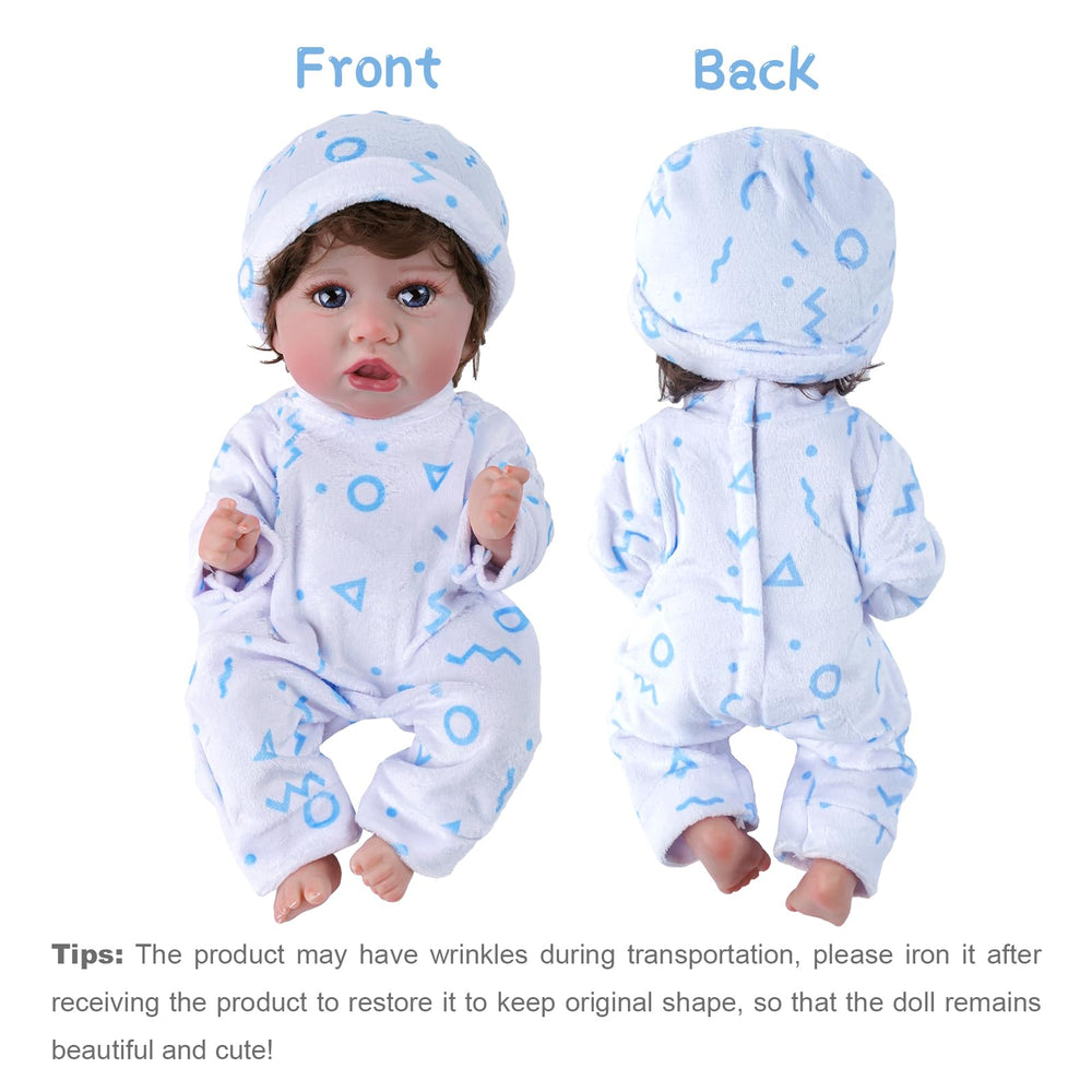 BABESIDE diaper accessory included for realistic dressing routines with dolls