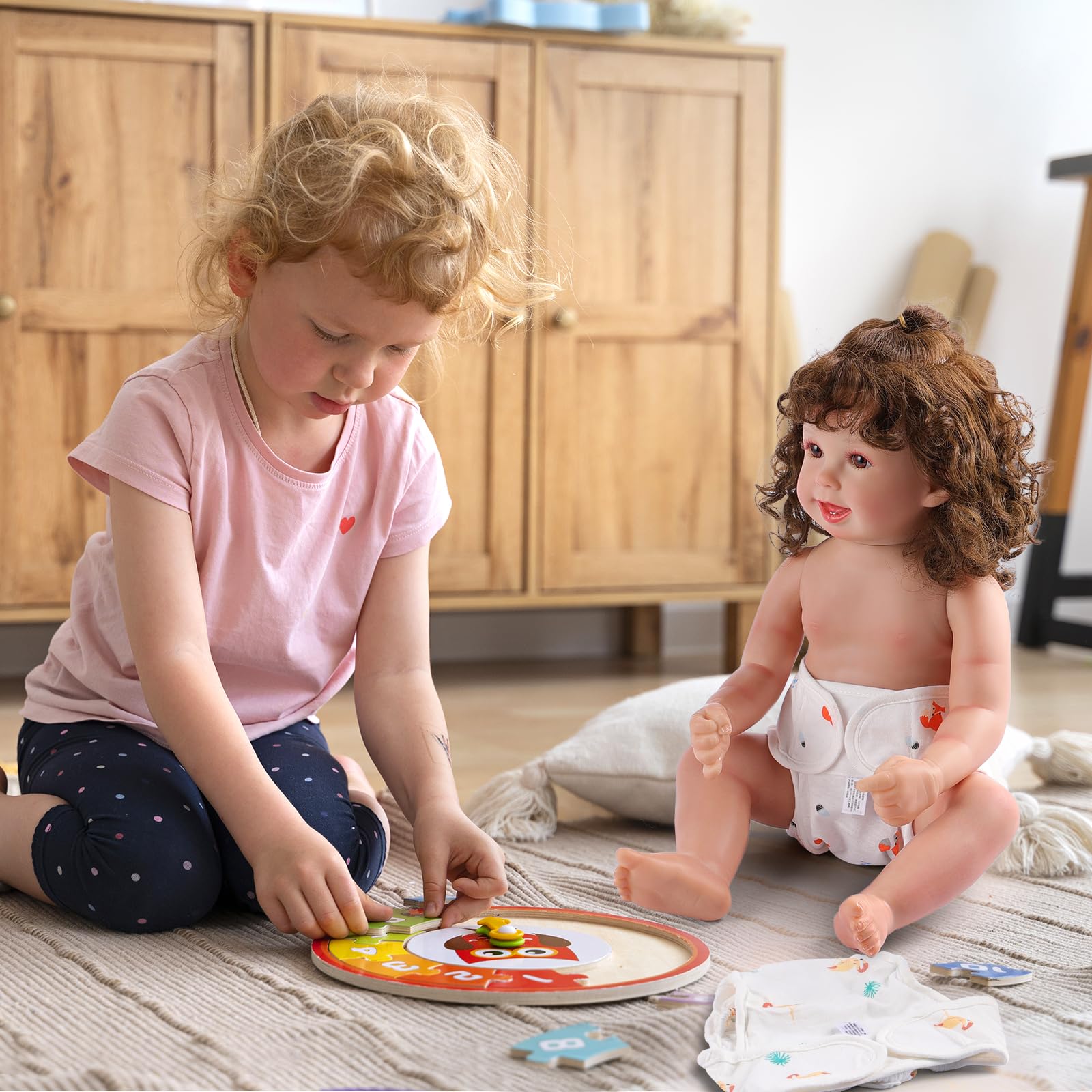 BABESIDE gift-set doll diapers, a thoughtful present for doll lovers.