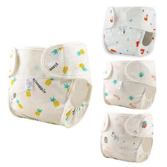 BABESIDE pineapple-pattern doll diaper for 17-24 inch dolls, easy to mix and match outfits.