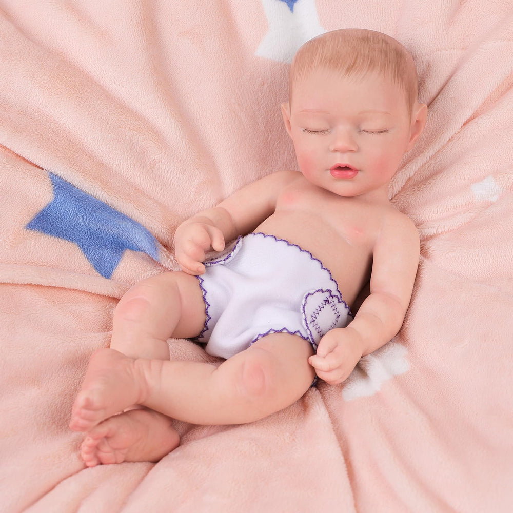 BABESIDE doll diapers with self-adhesive tabs for easy on/off dressing