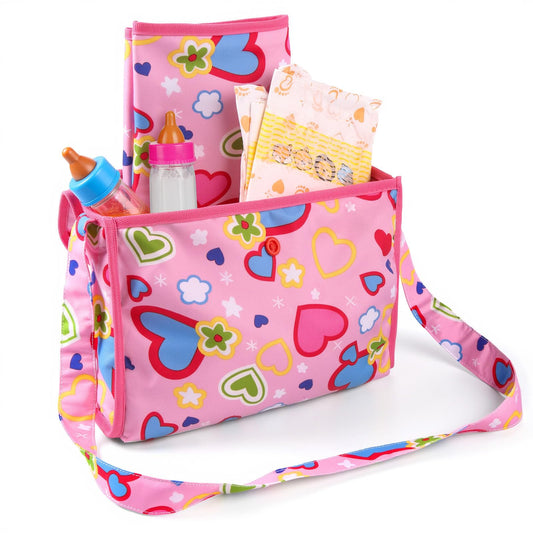 BABESIDE soft diapers for comfortable doll care during pretend feeding