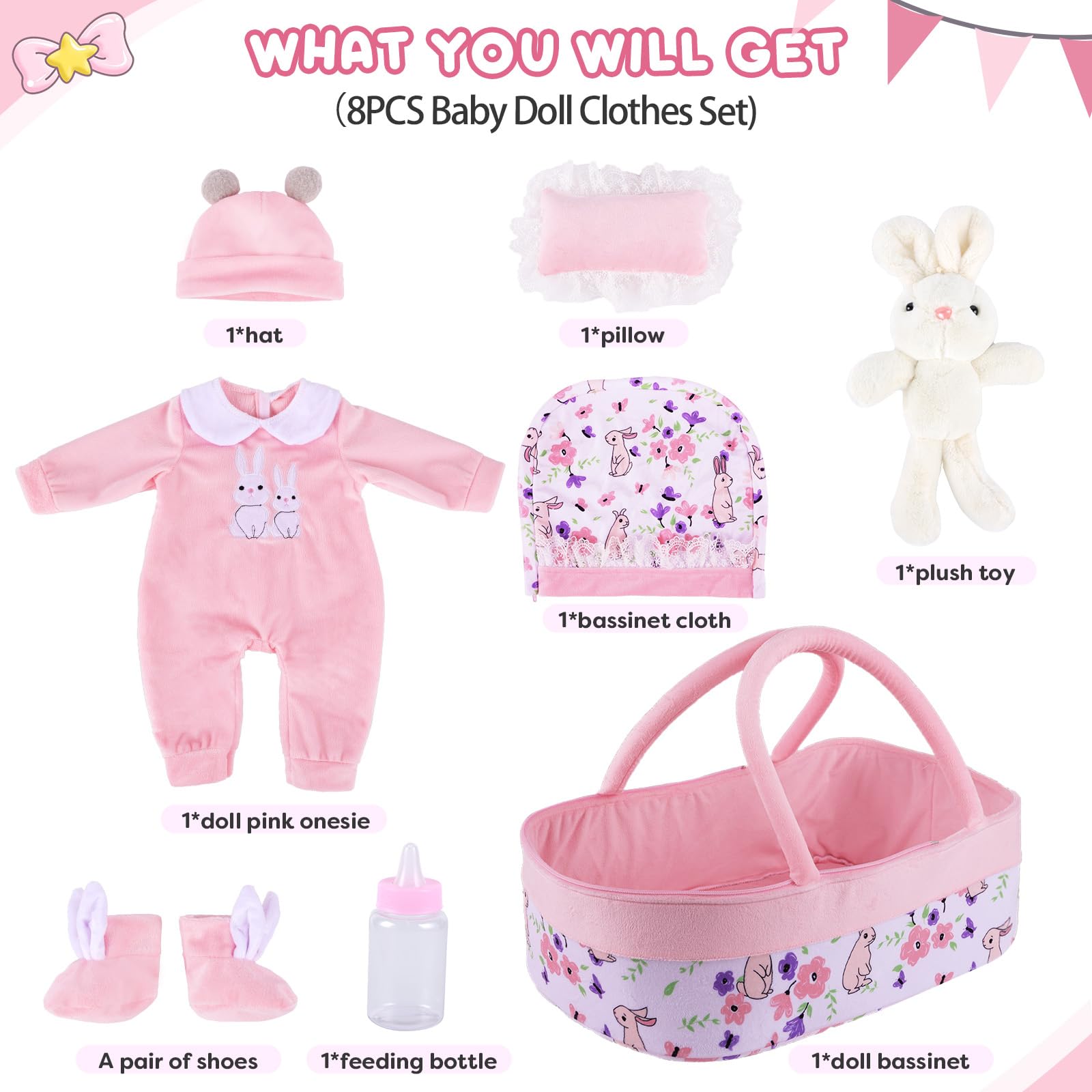 BABESIDE feeding bottle enables realistic nurturing play with dolls