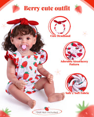 BABESIDE doll headscarf completes the formal-look outfit for occasions.