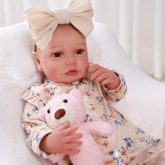 BABESIDE Cozy sleeping pose image highlighting comforting cuddle appeal.