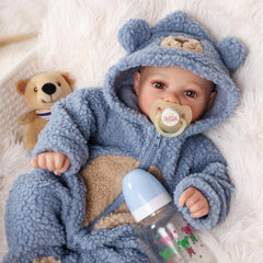 BABESIDE doll wearing included clothes for instant styling
