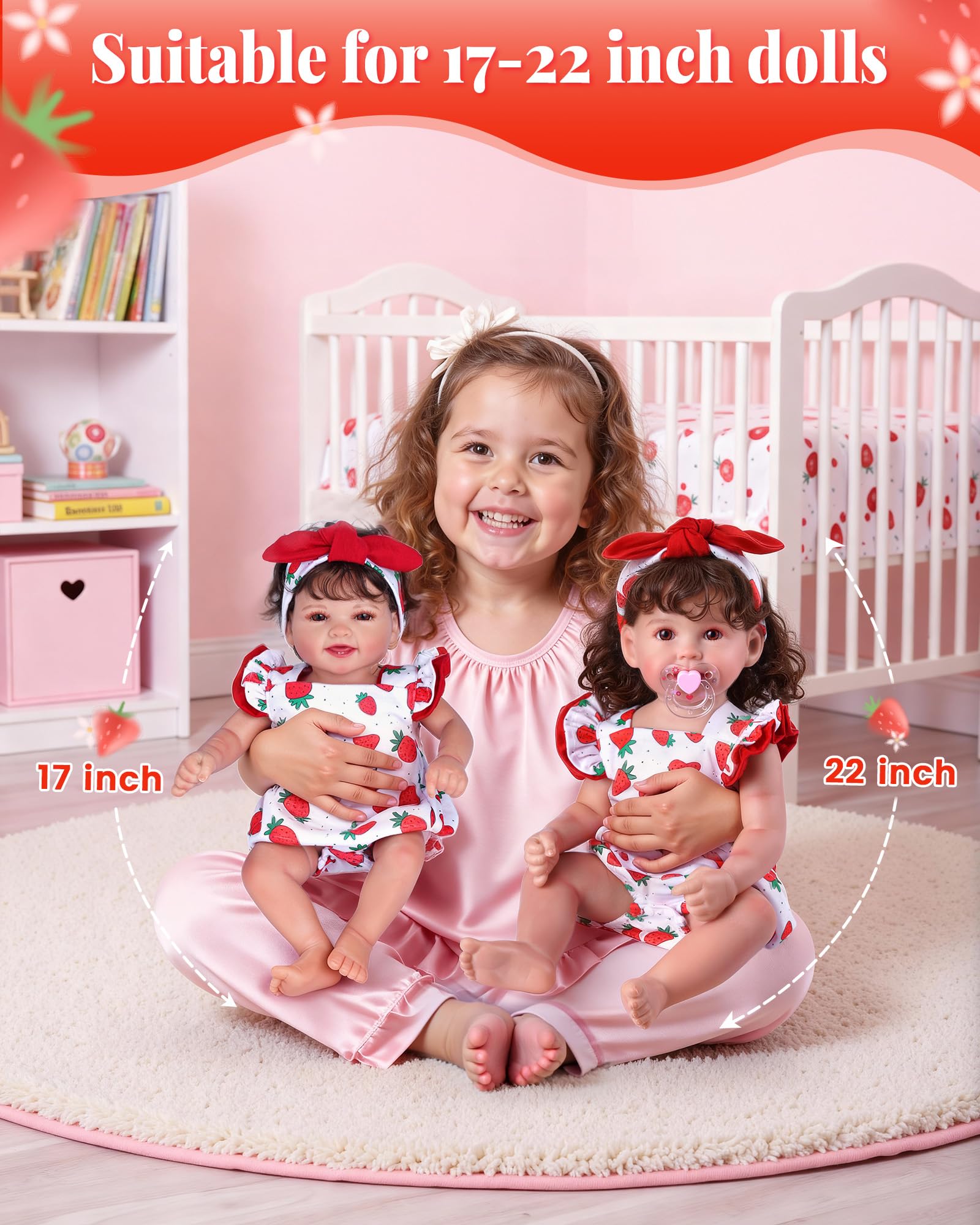 BABESIDE dress-up doll set offers ready-to-wear fashion for creative storytelling.