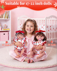 BABESIDE dress-up doll set offers ready-to-wear fashion for creative storytelling.