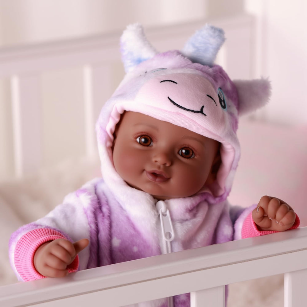 BABESIDE dress-up-ready design invites creative grooming and pretend scenarios.