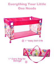 BABESIDE Easy assembly with no tools for quick nap time.