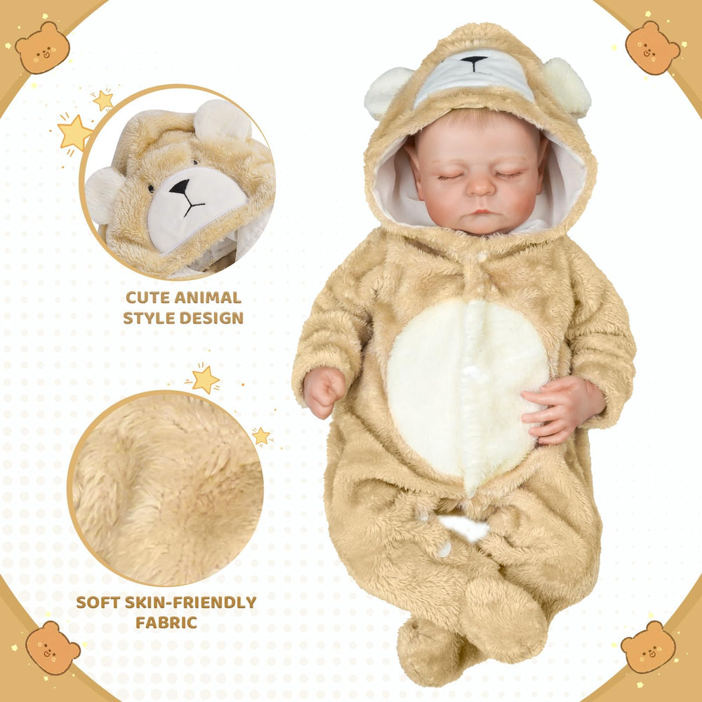 BABESIDE fits 17-22 inch dolls for versatile playtime outfits.