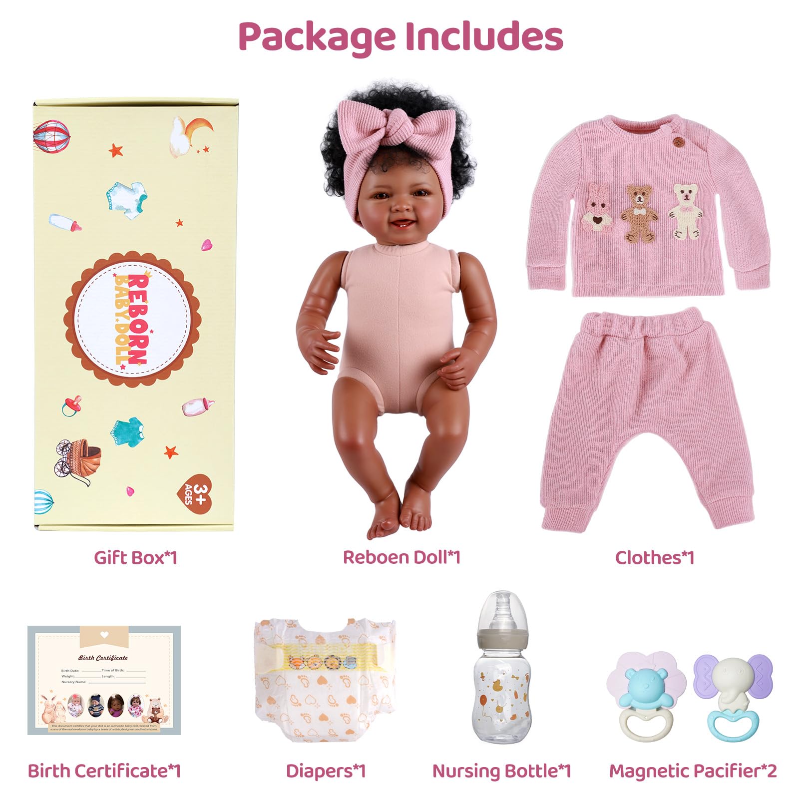 BABESIDE lifelike doll makes a thoughtful gift for birthdays or holidays.