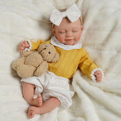Babeside reborn baby hand-painted eyebrows and veins for authentic newborn look