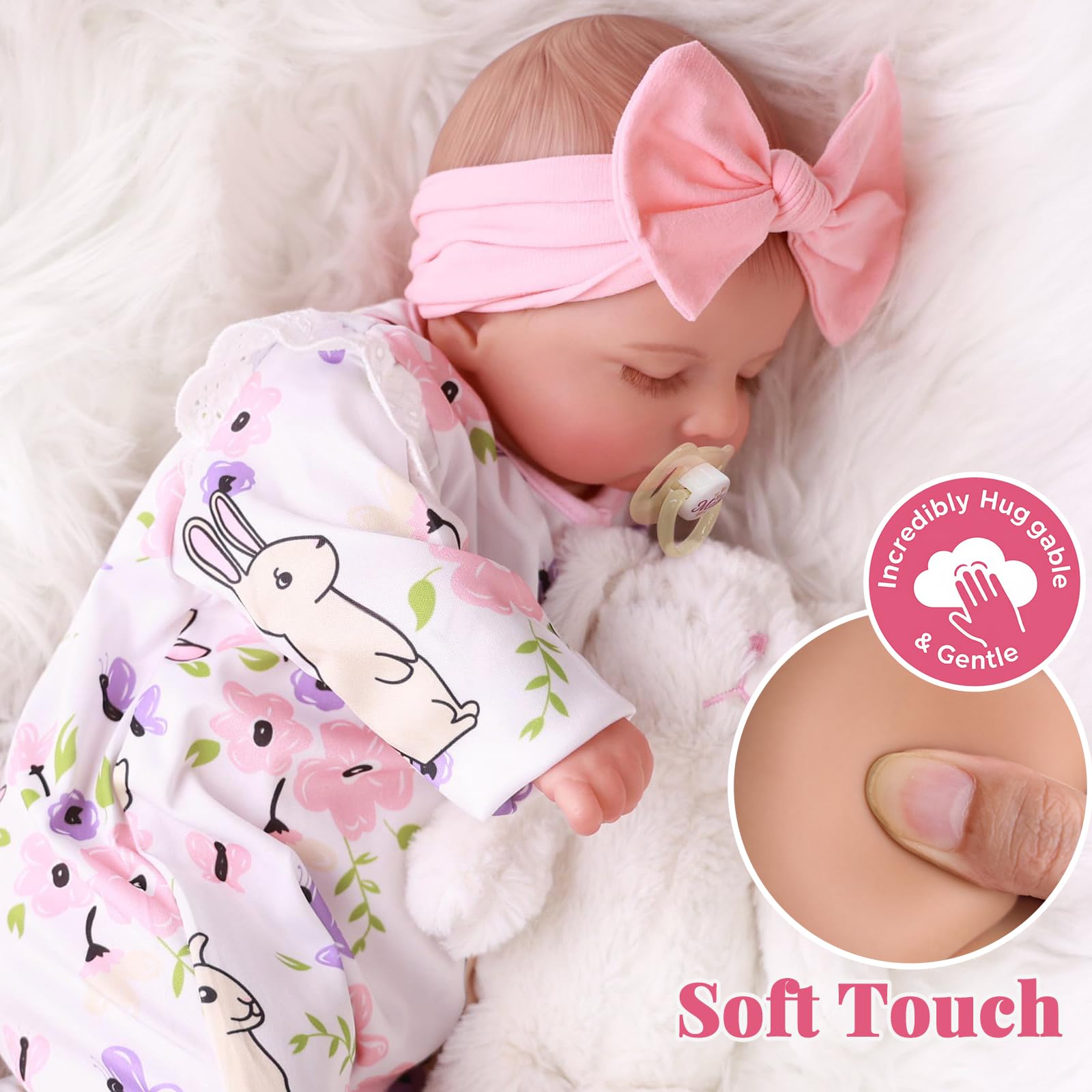 BABESIDE doll demonstrates detailed veins and folds for realism