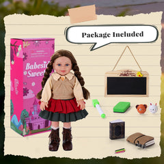 BABESIDE mini chalkboard and accessories promote immersive learning scenarios
