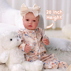 BABESIDE Outfit and accessories layout with magnetic pacifier and rattle included.