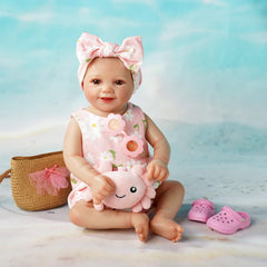 BABESIDE plush toy soft, adds a comforting companion to pretend care