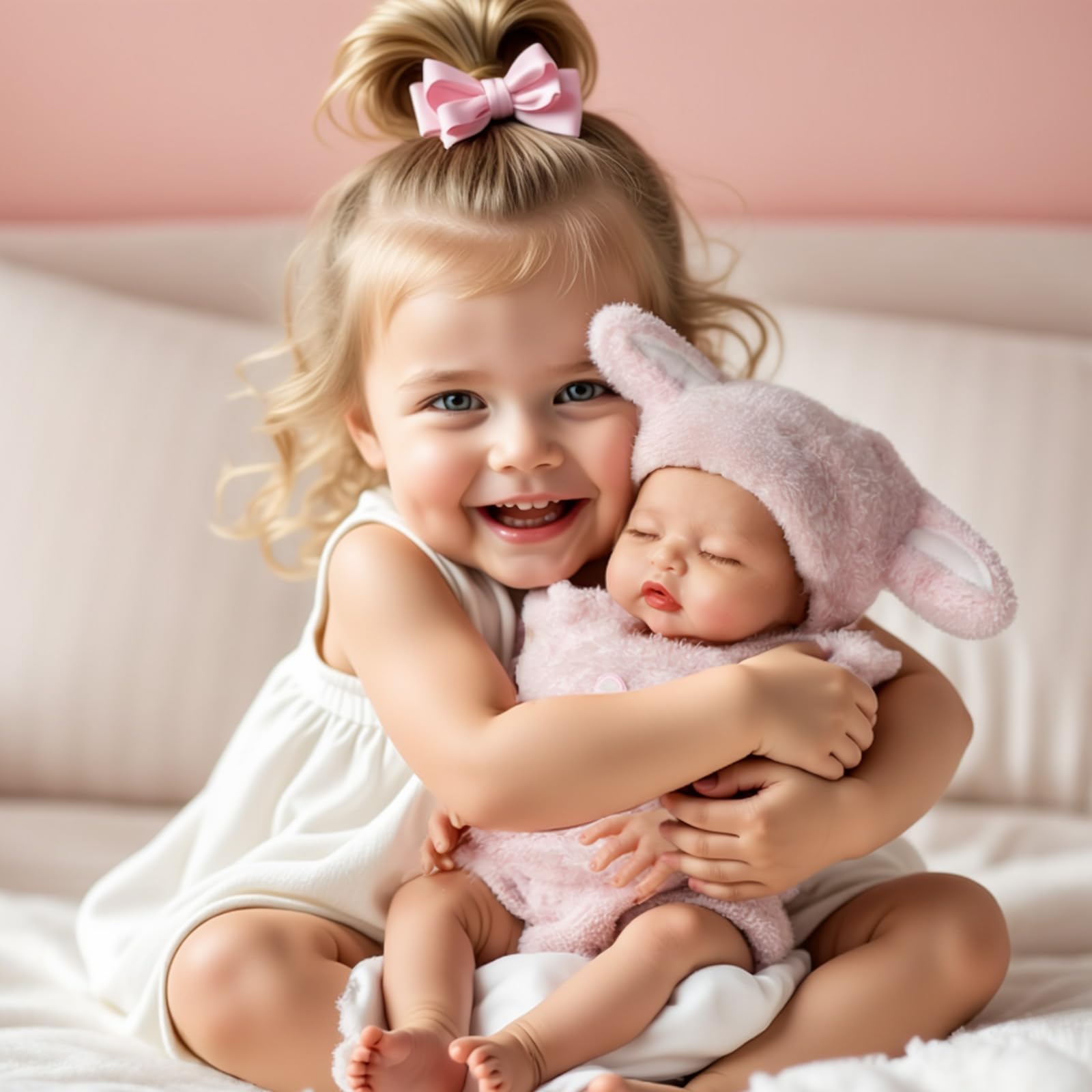 BABESIDE preemie clothing set allows easy outfit changes during play.