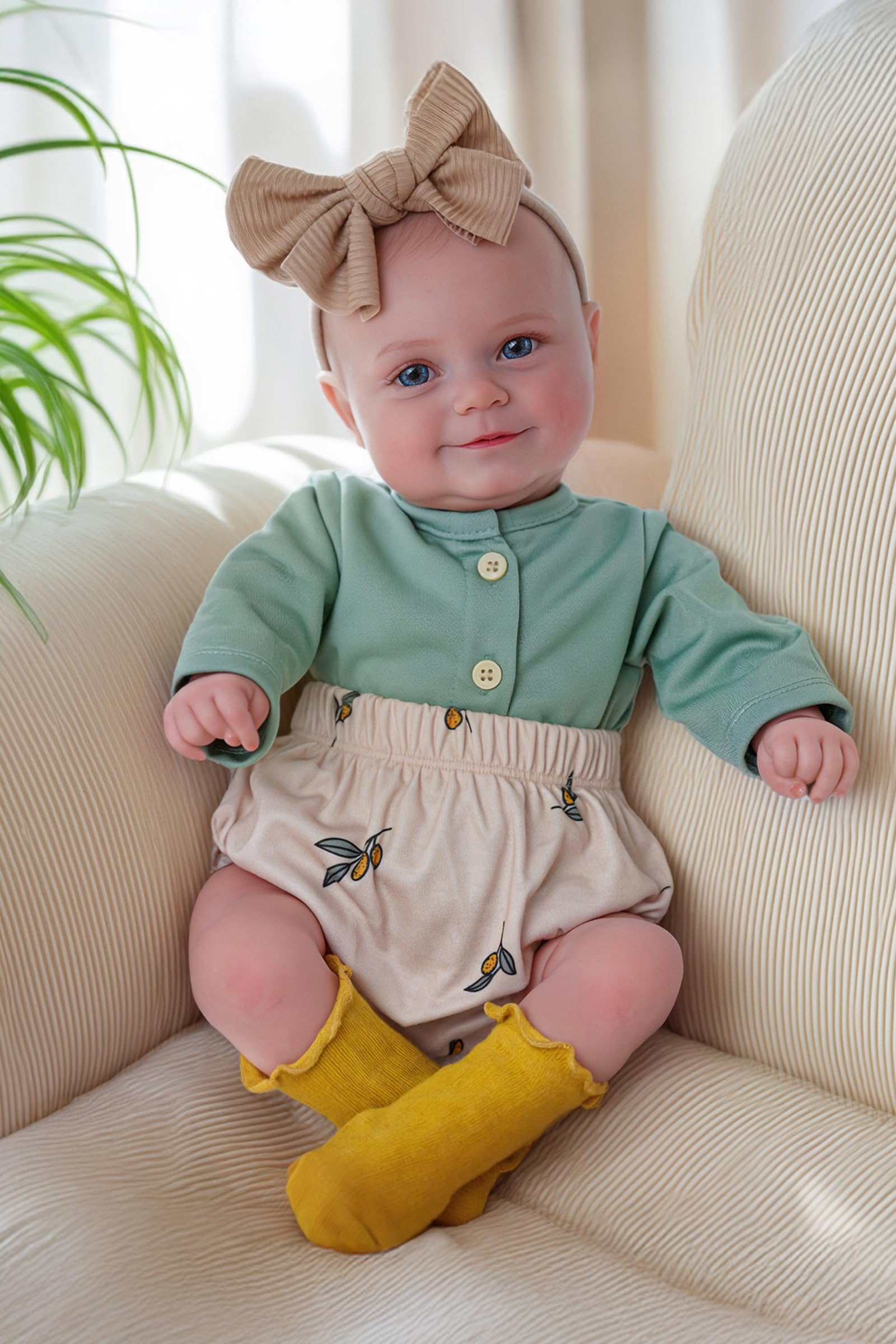BABESIDE Reborn Baby Dolls 20-inch full-body poseable for realistic pretend play