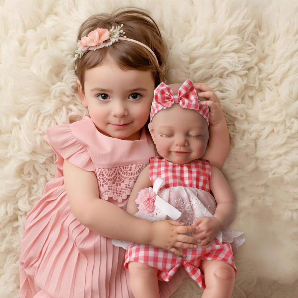 Poseable limbs on BABESIDE silicone doll for natural holding poses