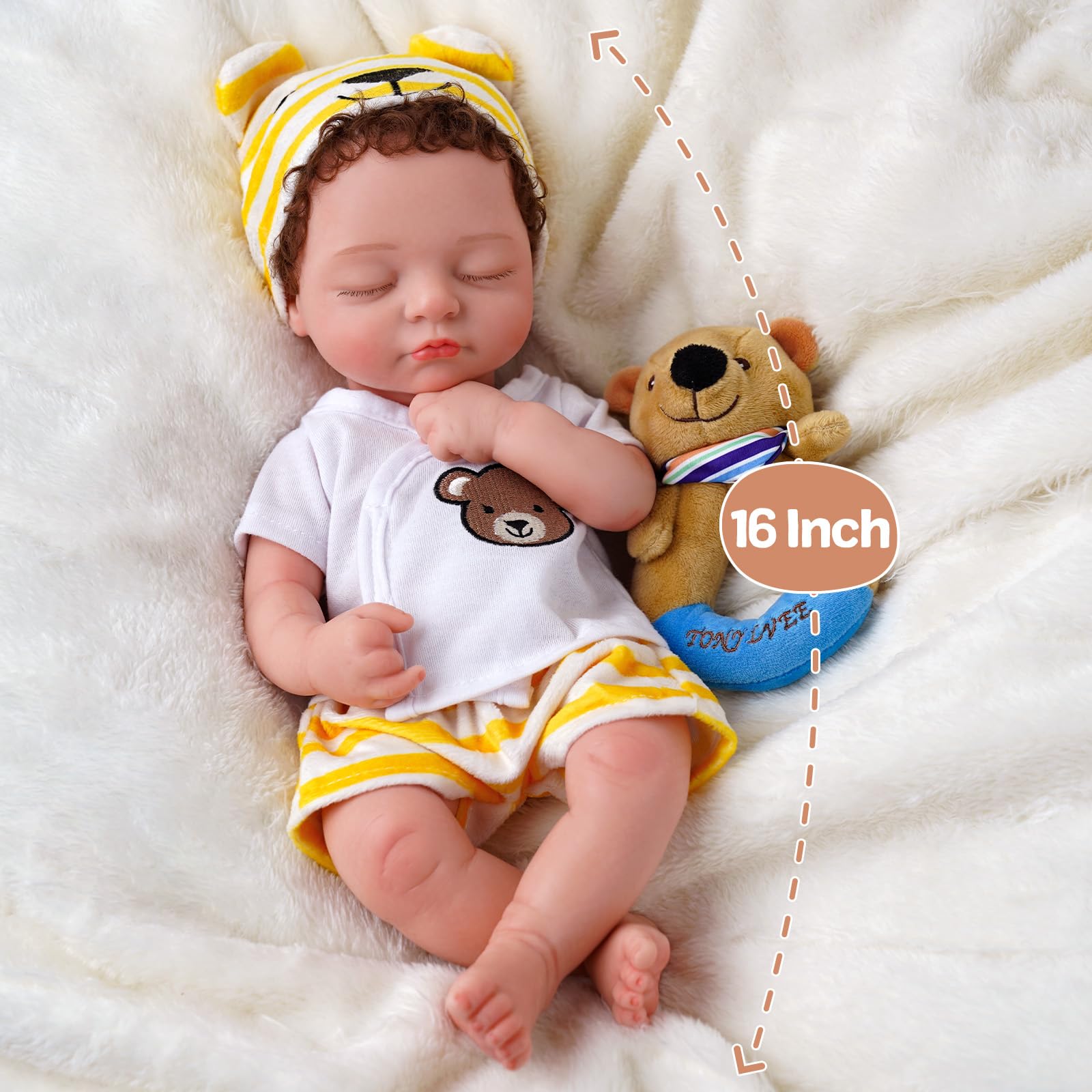 BABESIDE full silicone body offers flexible, durable, cuddly handling