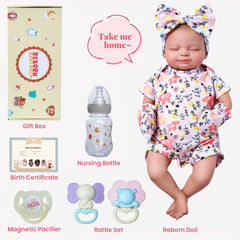 BABESIDE Skylar 17-inch size fits newborn outfits and accessories.