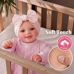 BABESIDE Sunny soft vinyl body for cozy hugs