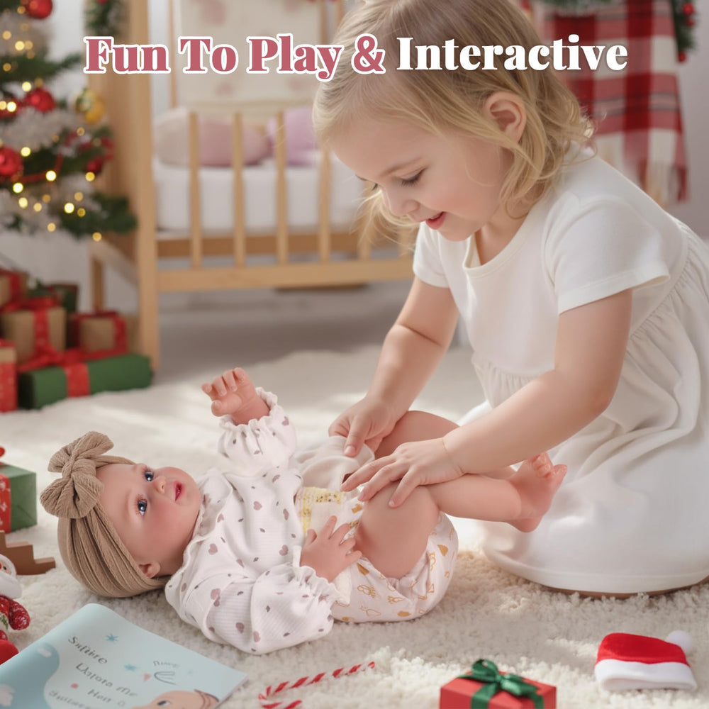 BABESIDE Tess playtime scene demonstrates child-doll interaction