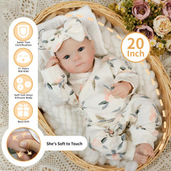 Babeviimt Reborn Doll clothes set offers versatile outfits for daily dress-up.