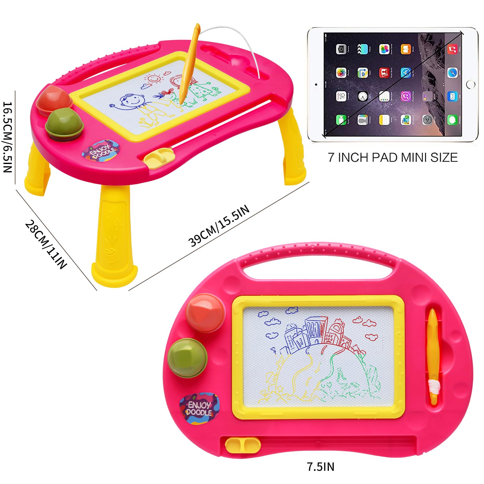 BABLOCVID erasable sketch board delivers repeated use with instant clean rewrites.