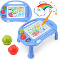 BABLOCVID magnetic drawing board with 4-color areas supports early color recognition.