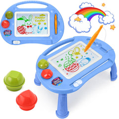 BABLOCVID magnetic drawing board with 4-color areas supports early color recognition.