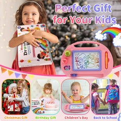 BABLOCVID erasable sketch board lets kids redraw without mess.