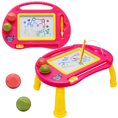BABLOCVID toddler magnetic drawing board with color zones for color learning and fine motor play.
