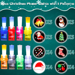 BABORUI Christmas tree finger light ideal party favor