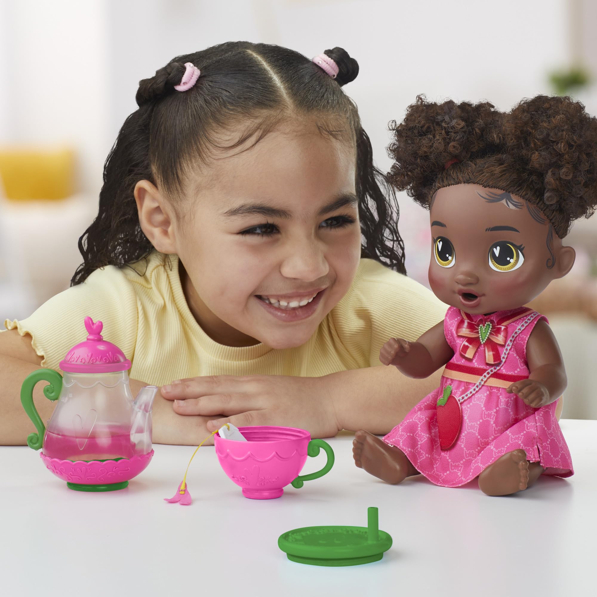 Baby Alive 11-inch doll with poseable arms and legs.