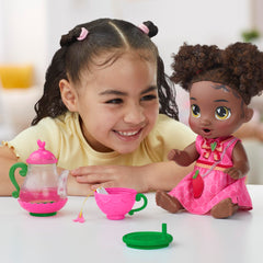 Baby Alive 11-inch doll with poseable arms and legs.
