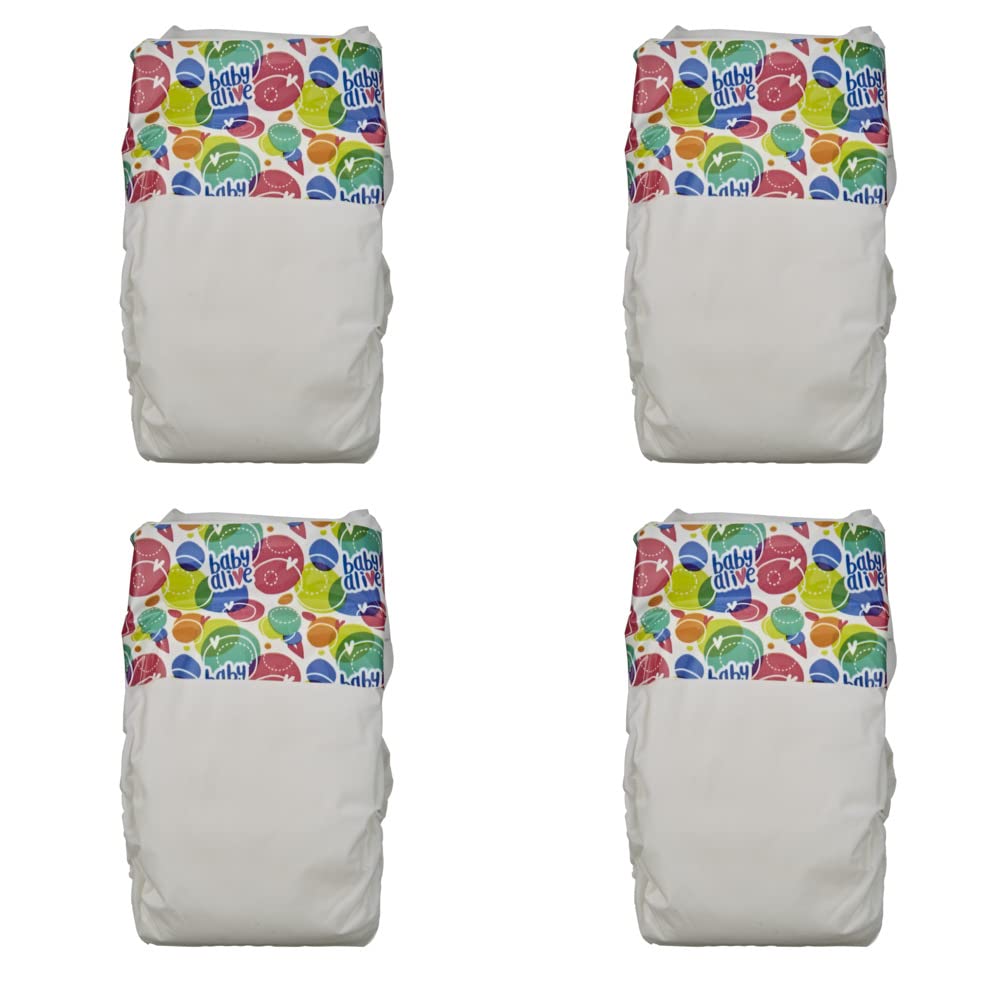 Baby Alive BA Doll Diapers on child illustrates easy playtime transitions