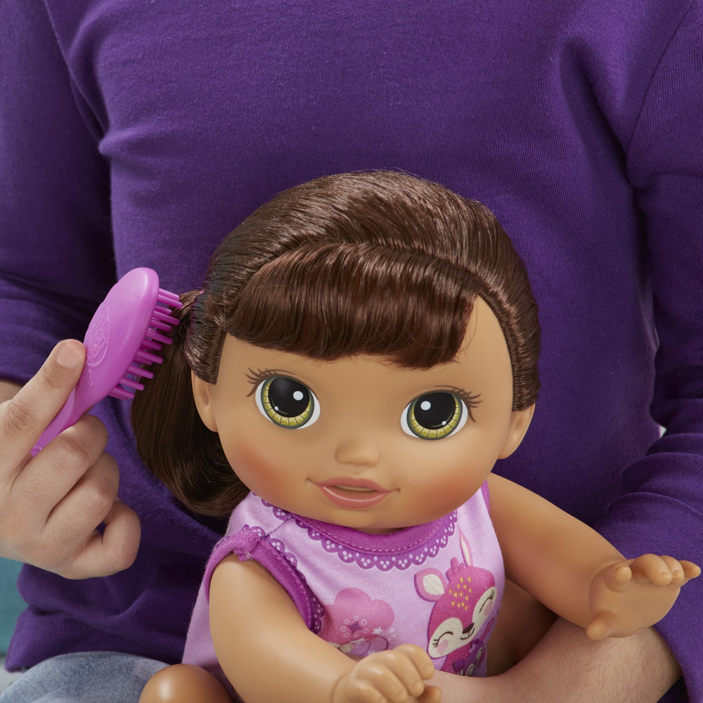 Baby Alive diaper change kit included for interactive care tasks