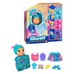 Baby Alive Baby Grows Up Happy swaddled baby invites comforting bedtime moments.