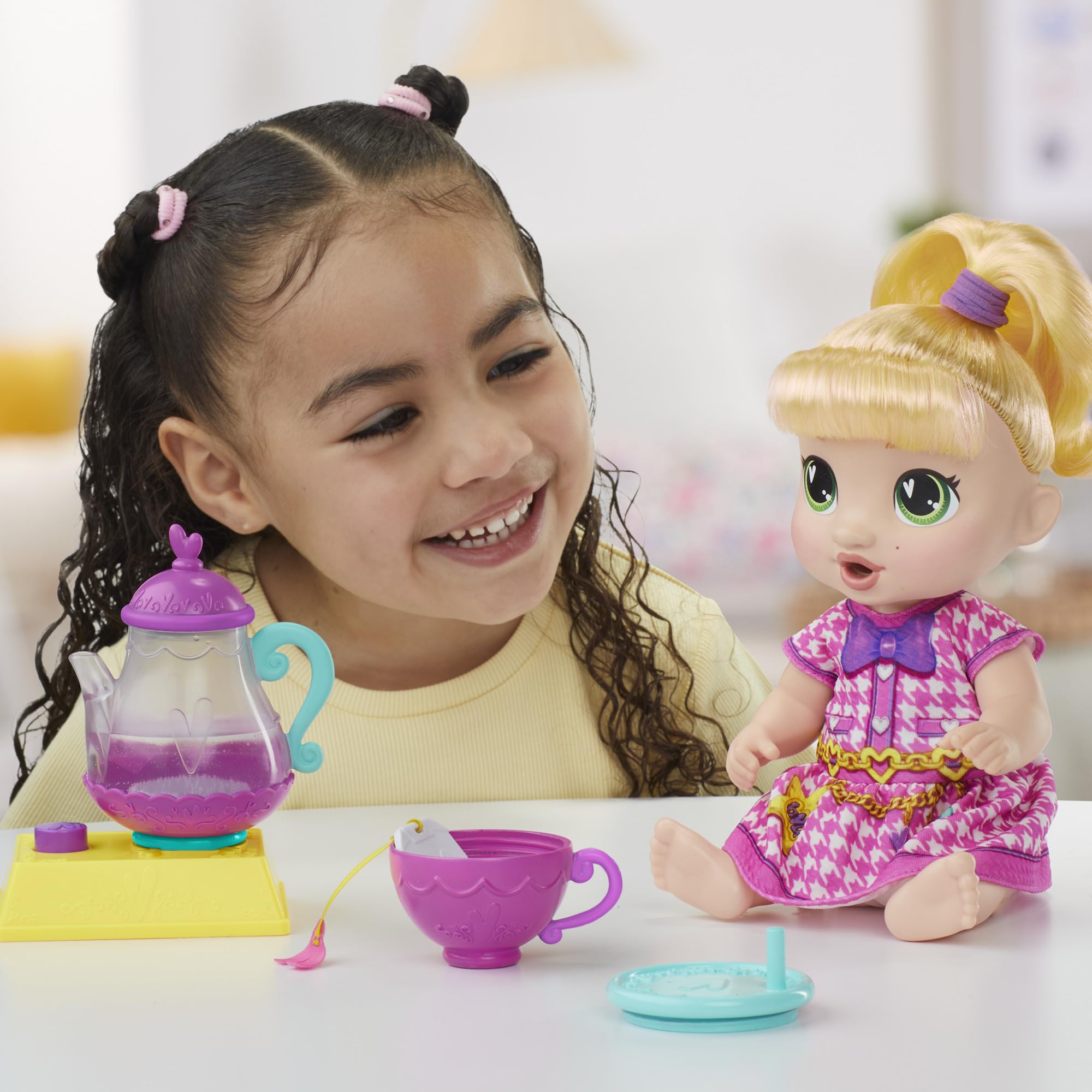 Baby Alive diaper included for realistic pretend care routines.