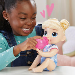 Soft, brushable hair on Harper Hugs invites styling and care moments.