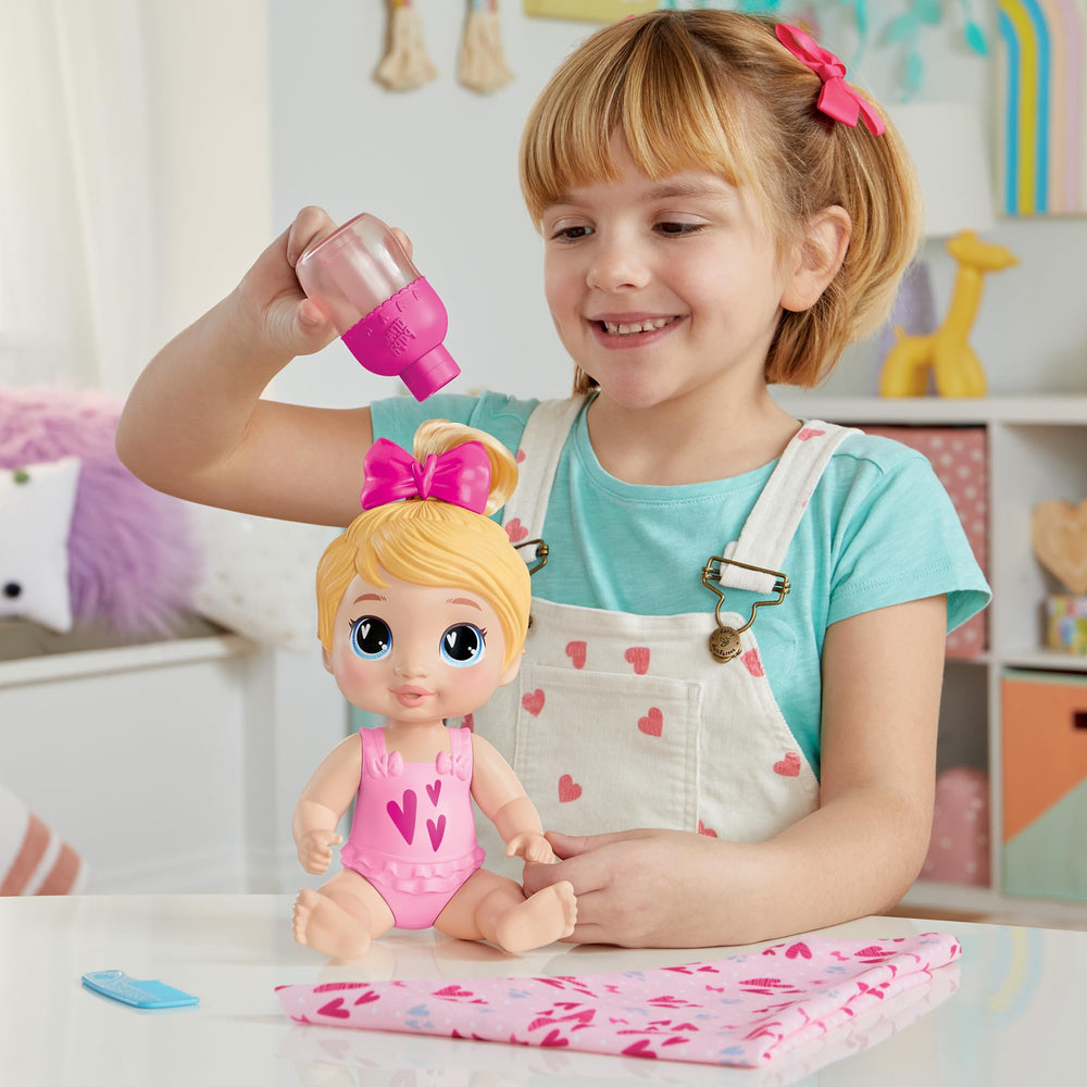 Baby Alive Harper ready-for-gift display for holiday or birthday moments.