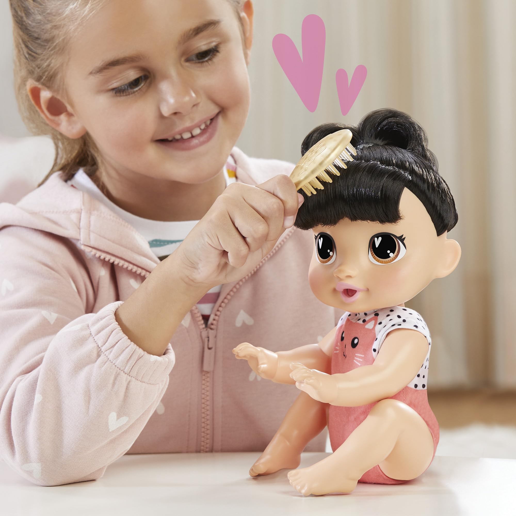 Baby Alive Katie Kat removable onesie for quick outfit changes