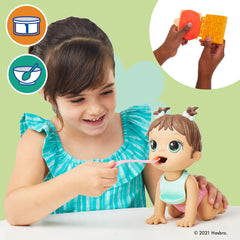 Baby Alive Lil Snacks doll solid food container shown for pretend snacks