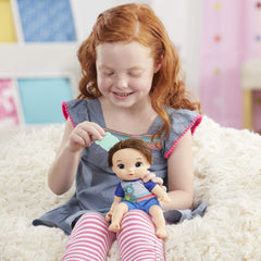 9-inch Matteo doll sized for easy take-along adventures.