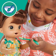 Baby Alive Magical Mixer water bottle supports pretend hydration during meals.